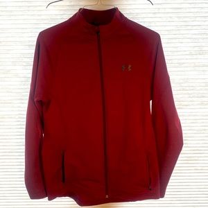 Under Armour, red men’s medium lightweight jacket